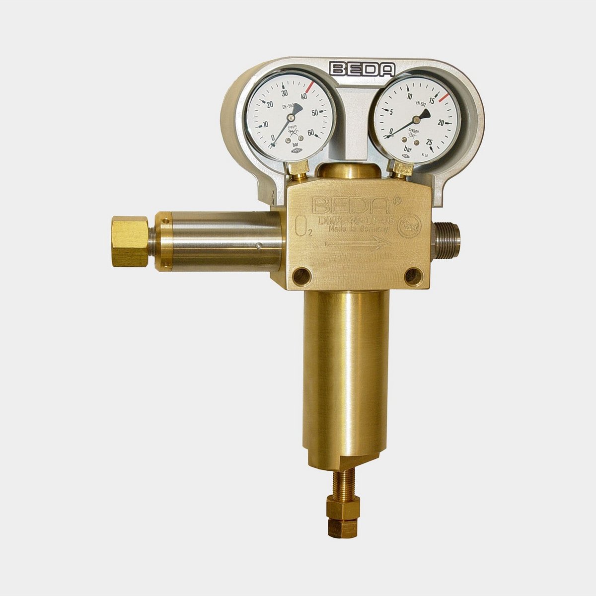 O₂-Pressure regulator (DMX) – BEDA